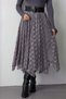 Sliced Lace Skirt Dks1379 - 4