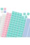 384 Pieces Adhesive Sticky Tack,Removable Mounting Putty for Posters and Photos,Reusable Wall Safe Putty,White,Pink,Green,Blue - 2