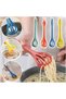 Multifunctional 3-in-1 Manual Egg Beater,Dairy Mixer and Pasta Noodle Food Clip Whisk - 2