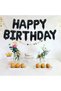 Happy Birthday Balloon Banner,16 Inch 3D Aluminum Foil Inflatable Letter Kit,Party Decoration Set for Kids and Grown-up - 2