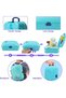 16-Piece Kids Pet Care Doctor Play Set,Vet Clinic Toy with Plush Dog,Grooming Accessories and Carrier Backpack - 5