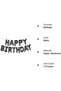 Happy Birthday Balloon Banner,16 Inch 3D Aluminum Foil Inflatable Letter Kit,Party Decoration Set for Kids and Grown-up - 5