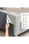 Self-Adhesive Cat Scratching Mat,Trimmable Polyester Fiber Carpet for Furniture and Cat Trees - 3