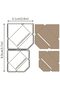 Pop Up Envelope Metal Cutting Die,Carbon Steel Template for DIY Scrapbooking and Card Making,Silver - 2