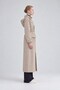 Camel Trench Coat with Detachable Detailing - 3