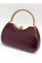 Beegi Croco Burgundy Women's Evening Dress Clutch Chained Portfolio Wedding Event Night Bag - 4