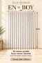 Ecru Linen Textured Pompom Tulle Curtain with Floral Detail, 1/3 Dense Pleats, Wrinkle-Resistant, No Ironing Needed, Suitable for Any Room - 4