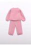 Abel&Lula Baby Girl Top and Bottom Pants Set Pink - 4
