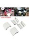 4Pcs 22mm 7/8 Inch To 28mm 1-1/8 Inch Motorcycle Handlebar Mount Riser Clamp Conversion Shim Spacer