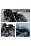 Motorcycle Rear Fender Short Protection Mud Guard Cover Light Black Mudguard Moto Custom For Harley - 3