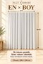 Bamboo Non-Shrink Ecru Tulle Curtain I Heavy Weight I 1/3 Sik Pile I Non-Crinkle I No Ironing Needed I Suitable for Any Room - 4