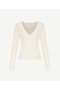 Regular V-Neck Long Sleeve Sweater - 6