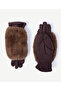 Fur Fabric Gloves - 2