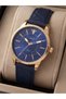 Men's Leather Wristwatch Q888