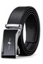 Wi̇lli̇am Polo Italian Genuine Leather Men's 115 cm Black Belt