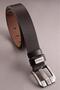 Fi̇eld Genuine Leather Metal Buckle 115cm Dark Brown Men's Belt - 2