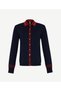 Cotton Regular Shirt Collar Long Sleeve Cardigan - 3