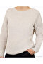 Regular Crew Neck Long Sleeve Sweater - 4
