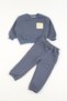 Anthracite Punch Embroidered Tracksuit Set - Phoebe - 2