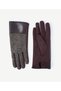 Herringbone Patterned Fabric Gloves - 2