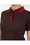 Cotton Regular Polo Collar Short Sleeve Sweater - 5