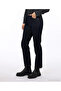 Denim Wide Regular Waist Pants - 3