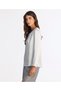 Regular Crew Neck Long Sleeve Blouse - 4