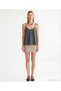 Regular V-Neck Strappy Blouse