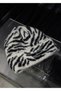 Ultra Soft Textured Zebra Beanie - 4