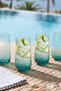 Iconic 4-Piece Soft Drink Glass Set Green 470 Cc - 2