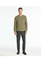 Regular Crew Neck Long Sleeve Sweatshirt