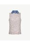 Regular Crew Neck Sleeveless Blouse - 6