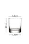 Star Gold Gilded 4-Piece Water Glass Set 300 Cc - 3