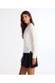 Regular Jacket Collar Long Sleeve Sweater - 3
