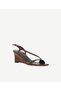 Wedge Heeled Leather Shoes - 2