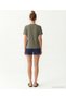 Regular V-Neck Short Sleeve T-Shirt - 5