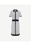 Shirt Collar Knitwear Dress - 6