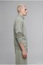 Boxy Fit High Collar Scuba Fabric Long Sleeve Basic Sweatshirt E9363Ax26Au - 3