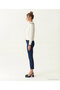 Regular Sailor Collar Long Sleeve Cardigan - 6