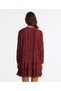 Plain Crew Neck Long Sleeve Dress - 5