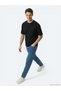 Black Plain 100% Cotton T-Shirt - 2