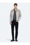 Beige Regular Fit Micro Gel Fiber Sports Jacket - 2