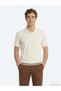 Beige Plain 100% Cotton T-Shirt