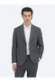Gray Micro Modern Fit 100% Wool Jacket