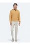 Safran Polo Neck Jacquard Knit Sweater - 2