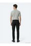 Black Woven Jogging Fit Casual Cotton Blended Pants - 4