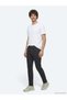 Anthracite Plain Woven Slim Fit Sports Cotton Blend Trousers - 4