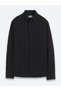 Navy Blue Striped Regular Fit Long Woven Casual Shirt - 7