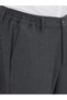 Anthracite Straight Woven Jogging Fit Casual Trousers - 7