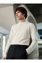 Ecru Plain T-Shirt - 2